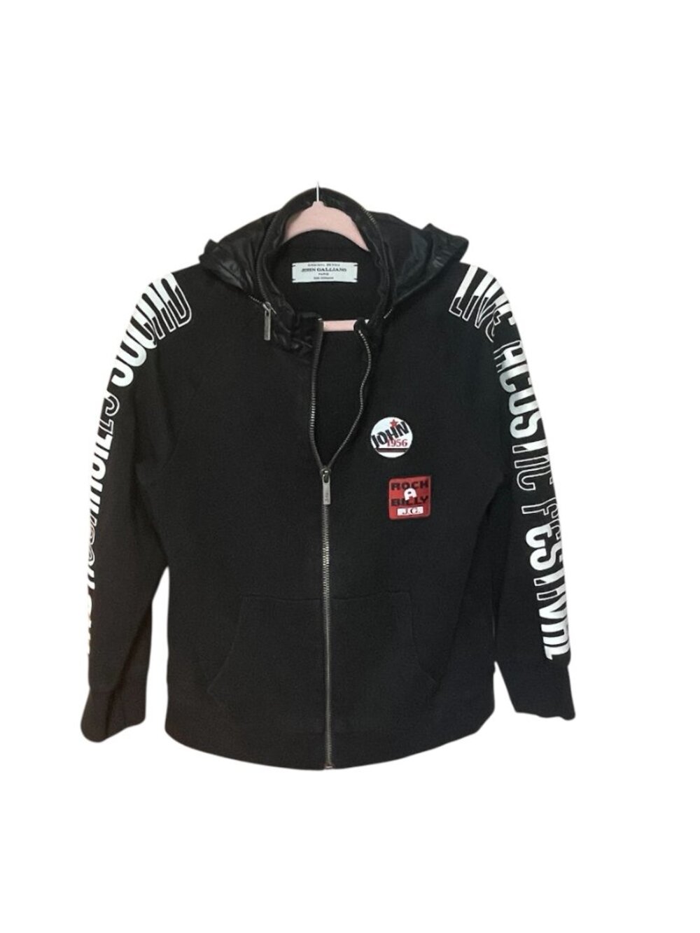 Hidden Hood Sweatshirt by John Galliano The Rockabilly Sound 6